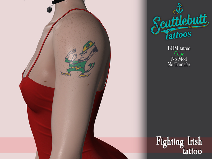 .::Scuttlebutt::. Fighting Irish Tattoo