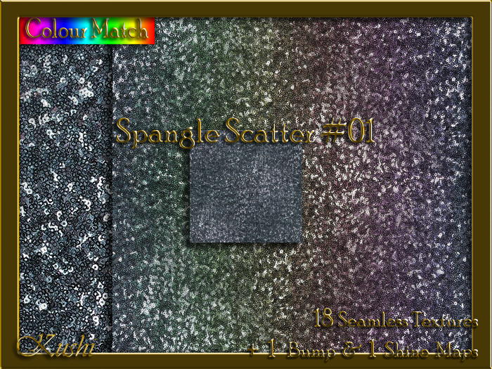 Spangle Scatter #01 Texture Pack
