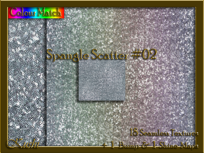 Spangle Scatter #02 Texture Pack