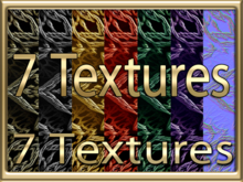 [ Woven Botanical Seamless 01 ] 7 Textures