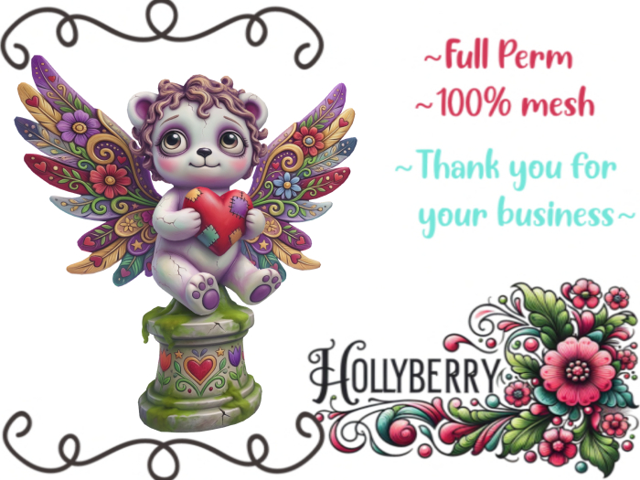 HB: Whimsy Angel Bear FuLL PERM