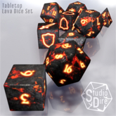 Studio Dire - Tabletop - Lava Dice Set