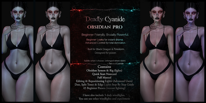 ! Deadly Cyanide - ObsidianPro Lighting System