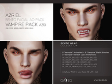 NEW !!! [GA.EG] Azriel Bento Facial AO Pack - AZ10 Vampire Pack