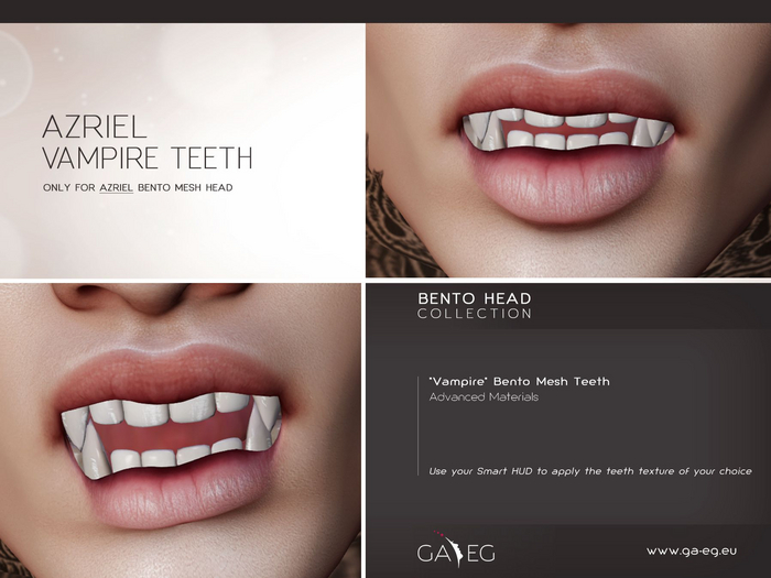 NEW !!! [GA.EG] Azriel Bento Vampire Teeth DEMO