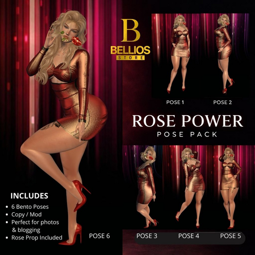 Bellios Store - Rose Power Pack