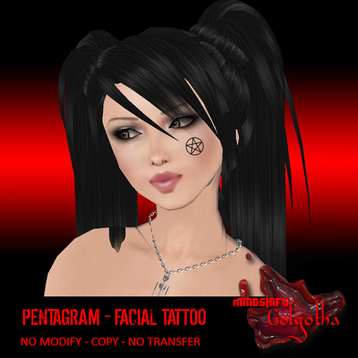 Mindshift - Pentagram Facial Tattoo