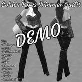 DEMO Golden Foxes shimmer Outfit