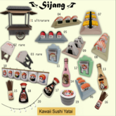 12 [Sijang] "Kawaii Sushi Yatai"