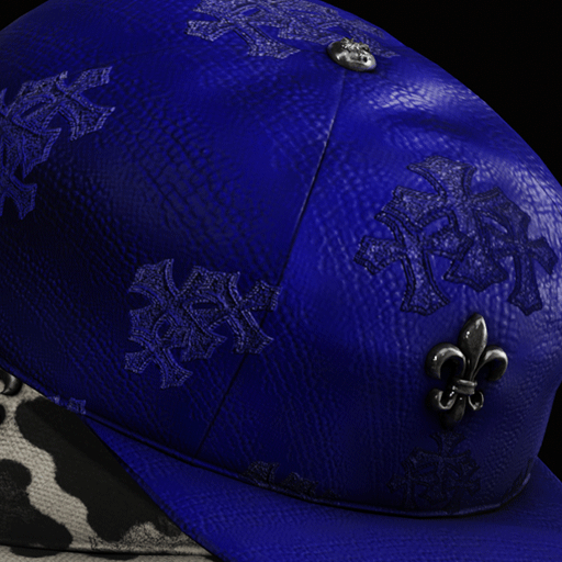 Faygo Fitted Leather Blue
