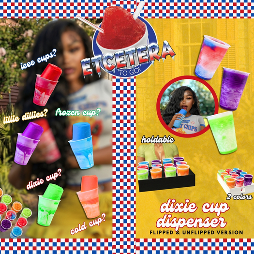 etc - dixie cup - dispenser