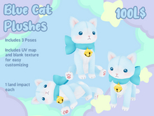 Liminality- Blue Cat Plushes