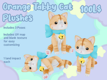 Liminality- Orange Tabby Cat Plushes