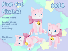 Liminality- Pink Cat Plushes