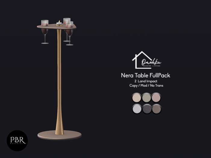 OMAHKU - Nera Table FullPack