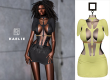 RAPTURE-Dress Kaelie-Celestial Yellow