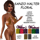 SANZO HALTER FLORAL BOX
