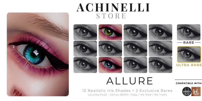 Achinelli / Allure Eyes Collection Demo