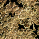 Golden Shamrocks Confetti Tosser Thrower