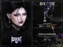 ASCENT - Blast Earrings F