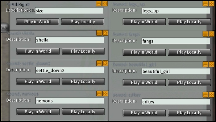 Crocodile Hunter Gestures