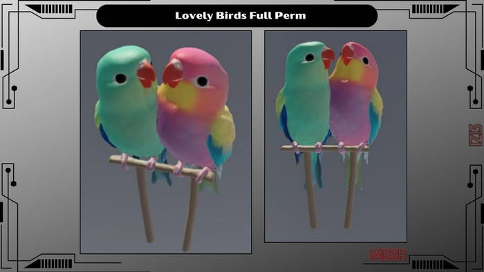 Lovely Birds Full Perm