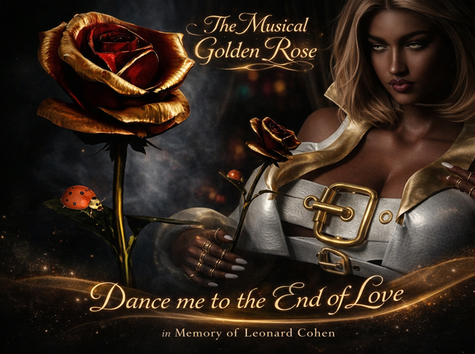 [NTC] Red/Golden Music Roses [HUD ADD]