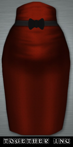 Together Inc. PencilSkirt red