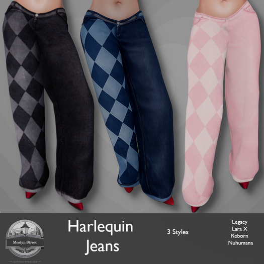 Mostyn St - Harlequin Jeans