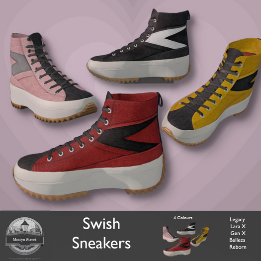 Mostyn St - Swish Sneakers