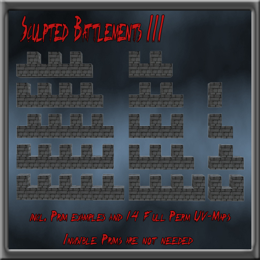 Sculpted Battlements III Boxed SLX
