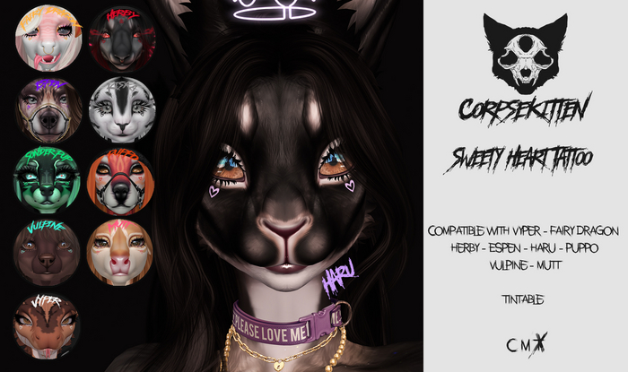 Corpsekitten - Sweety Heart Tattoo