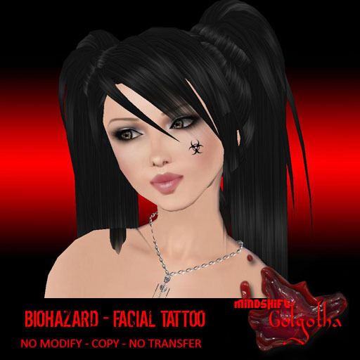 Mindshift - Bio Hazard Facial Tattoo
