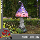 Pink Dot Mushroom CM box