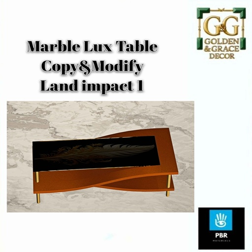 Marble Lux table