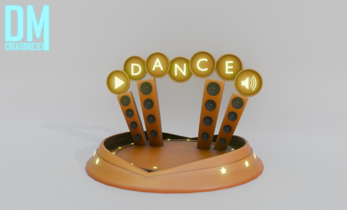 Dance Stage Full Perm Mesh