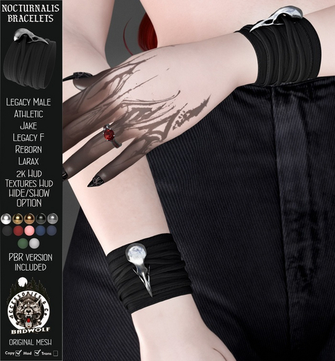 Badwolf - Nocturnalis Bracelets
