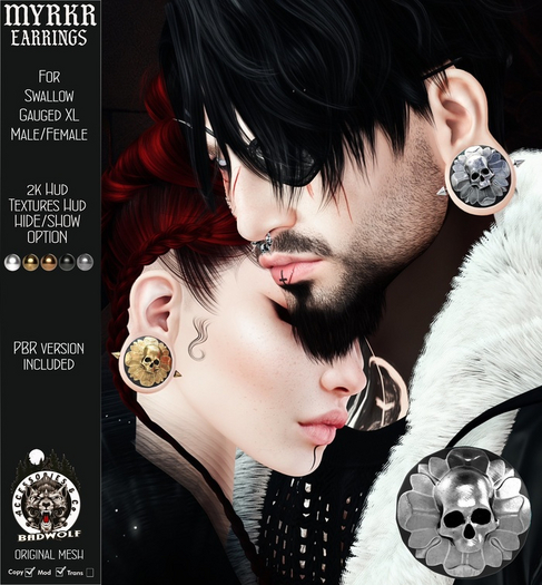 Badwolf - Myrkr Earrings