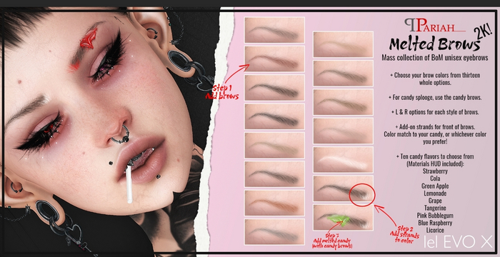 .:.Pariah.:. Melted Brows