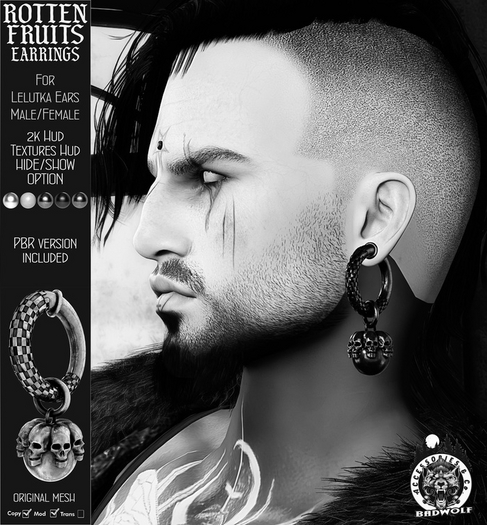 DEMO Badwolf - Rotten Fruits Earrings