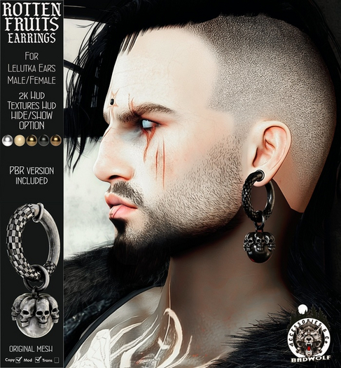 Badwolf - Rotten Fruits Earrings