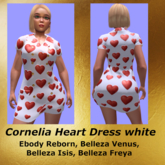 Cornelia Heart Dress white 2