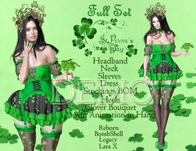 InStyle Full Set .*St. Patrick's Day*. Outfit- DEMO