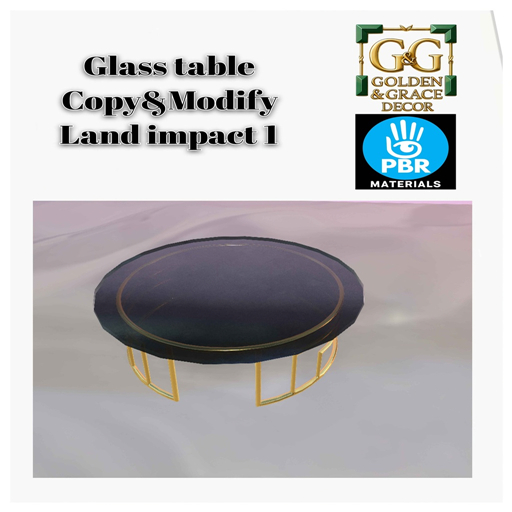 glass table