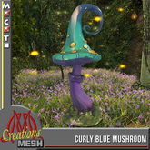 Curly Blue Mushroom CM box