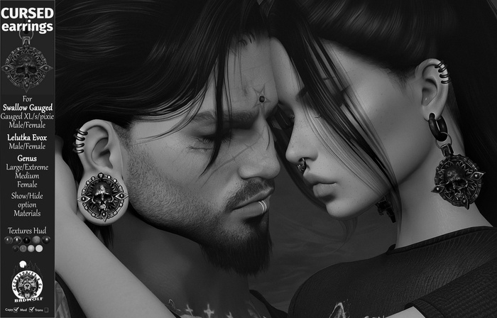 DEMO Badwolf - Cursed Earrings