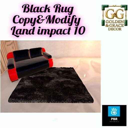 black rug