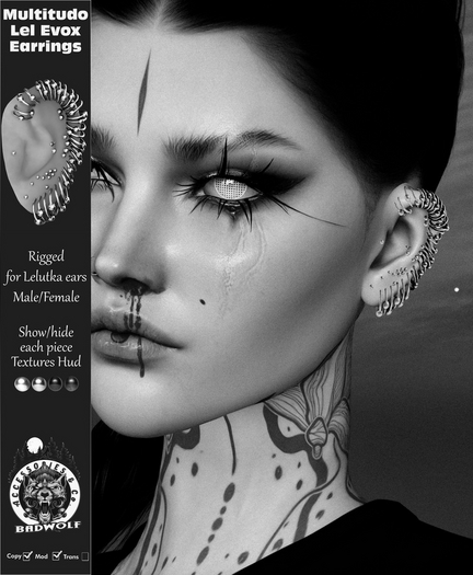 DEMO Badwolf - Multitudo Earrings