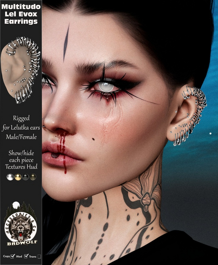 Badwolf - Multitudo Earrings