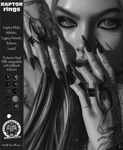 DEMO Badwolf - Raptor Rings